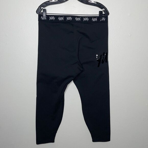 YITTY Womens Size XXL/ 1X Major Label Shaping High Waist Logo Legging Black - Picture 6 of 13